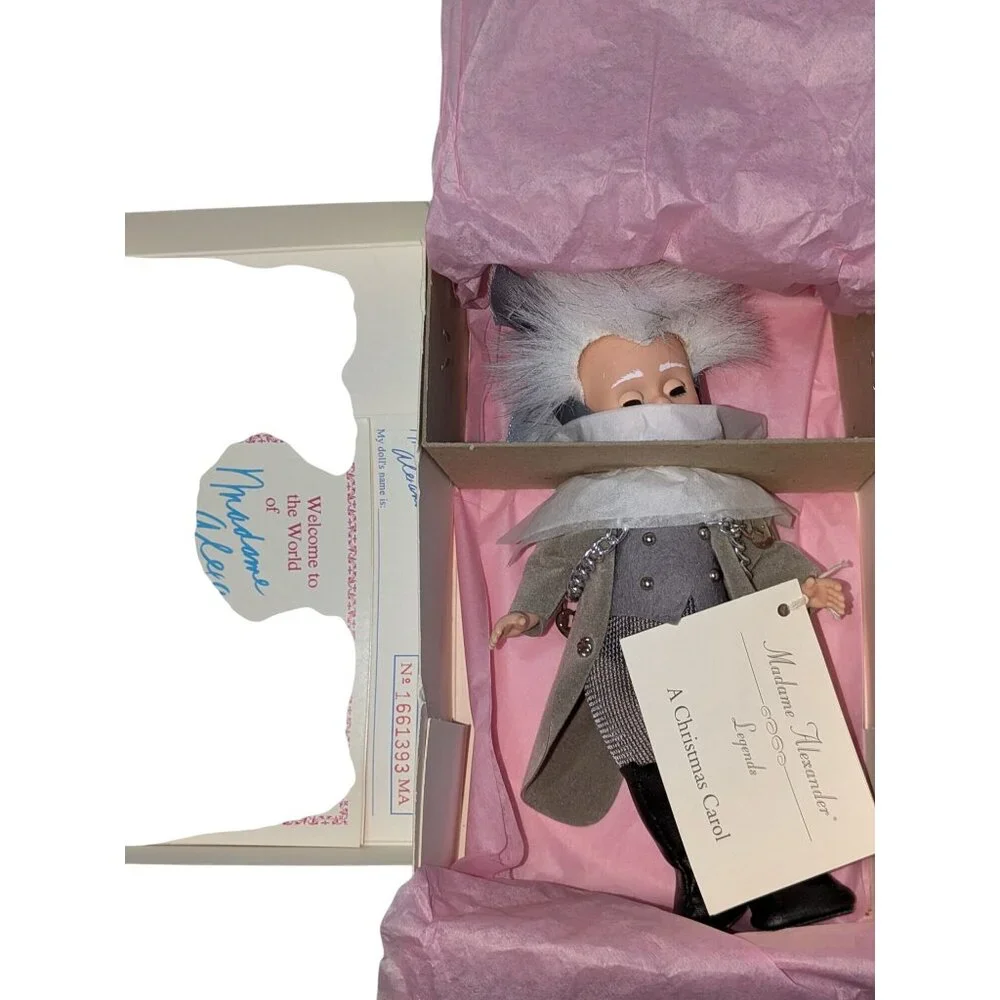 Madame Alexander Dolls Set Marleys Ghost #18004 & Ghost of Christmas Past #18002 - Picture 11 of 16